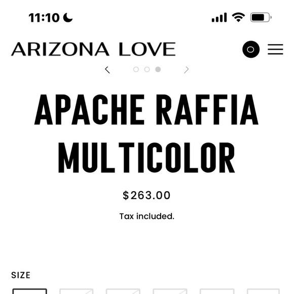 Arizona Love Apache Raffia Multicolor Sandal Size 38/8 - Picture 12 of 14